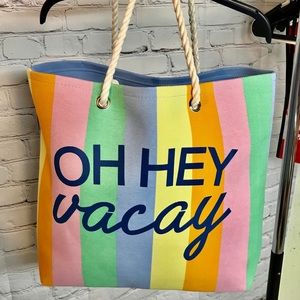 Oh Hey Vaycay Beach Tote